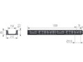 Лоток ЛВП Norma DN150 H80